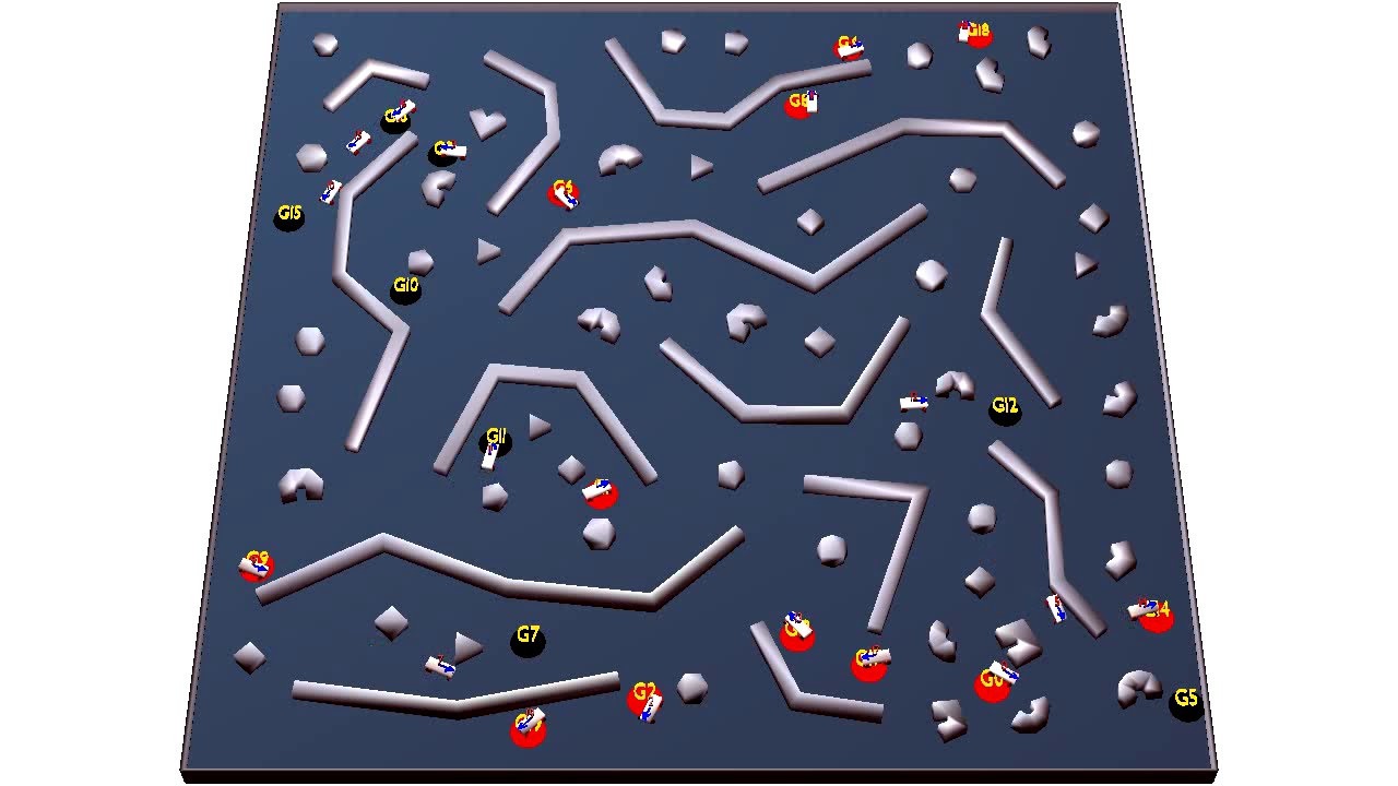 Multiple-Robots Motion Planner