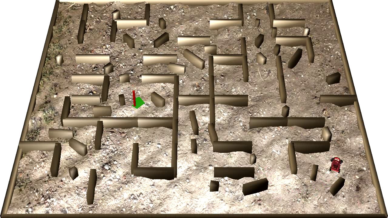 Guided Motion Planner with Physics